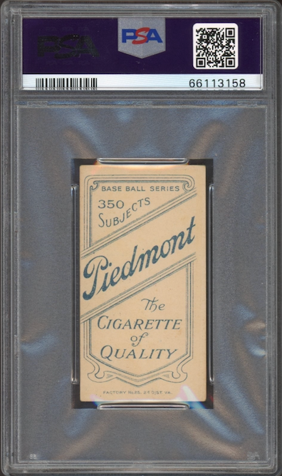 1909-11 T206 Piedmont 350 Tris Speaker PSA VG-EX 4