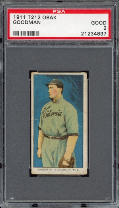 1911 T12 Obak Goodman PSA GOOD 2