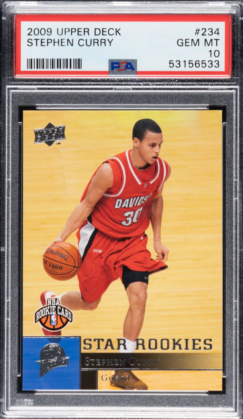 2009 Upper Deck #234 Stephen Curry PSA 10