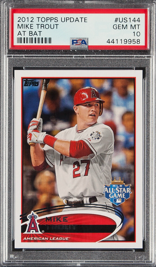 2012 Topps Update #US144 Mike Trout PSA GEM MINT 10