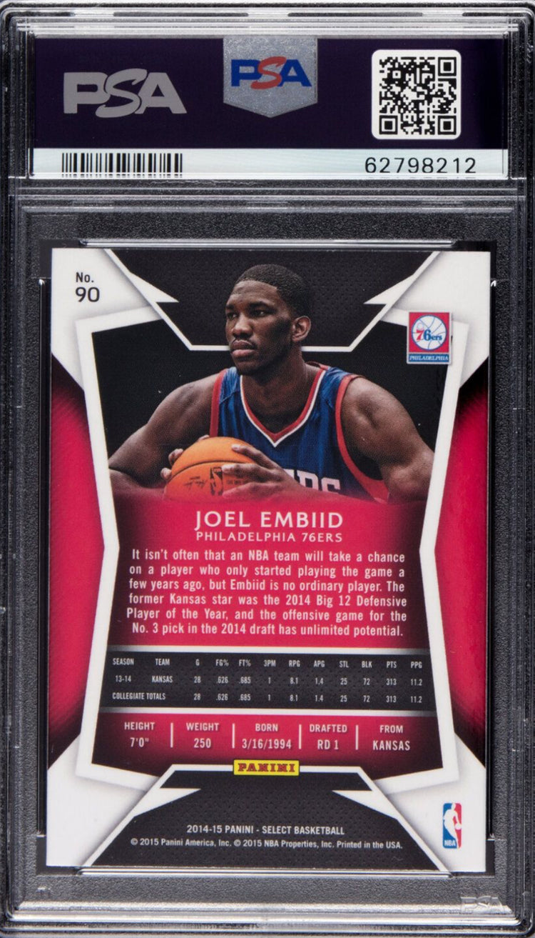 2014 Panini Select #90 Joel Embid PSA 10