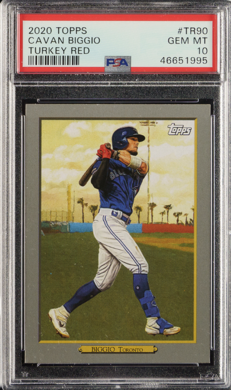 2020 Topps Turkey Red #TR90 Cavan Biggio PSA GEM MINT 10