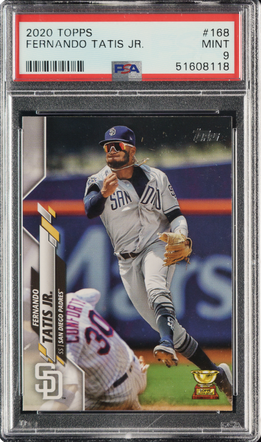 2020 Topps #168 Fernando Tatis Jr. PSA MINT 9
