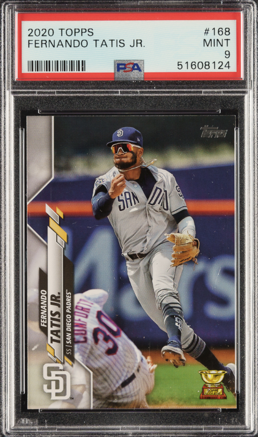 2020 Topps #168 Fernando Tatis Jr. PSA MINT 9