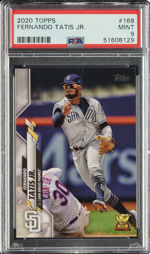 2020 Topps #168 Fernando Tatis Jr. PSA MINT 9
