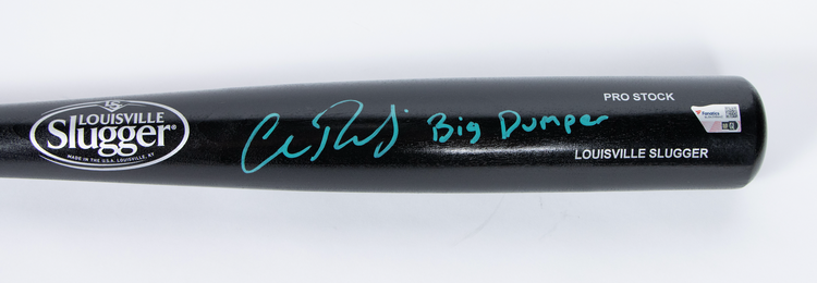 Cal Raleigh "Big Dumper" Signed Bat (Seattle Mariners) - Fanatics FanSecure Authenticated