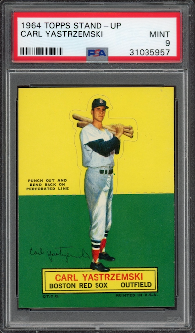 1964 Topps Stand-Up Carl Yastrzemski PSA MINT 9