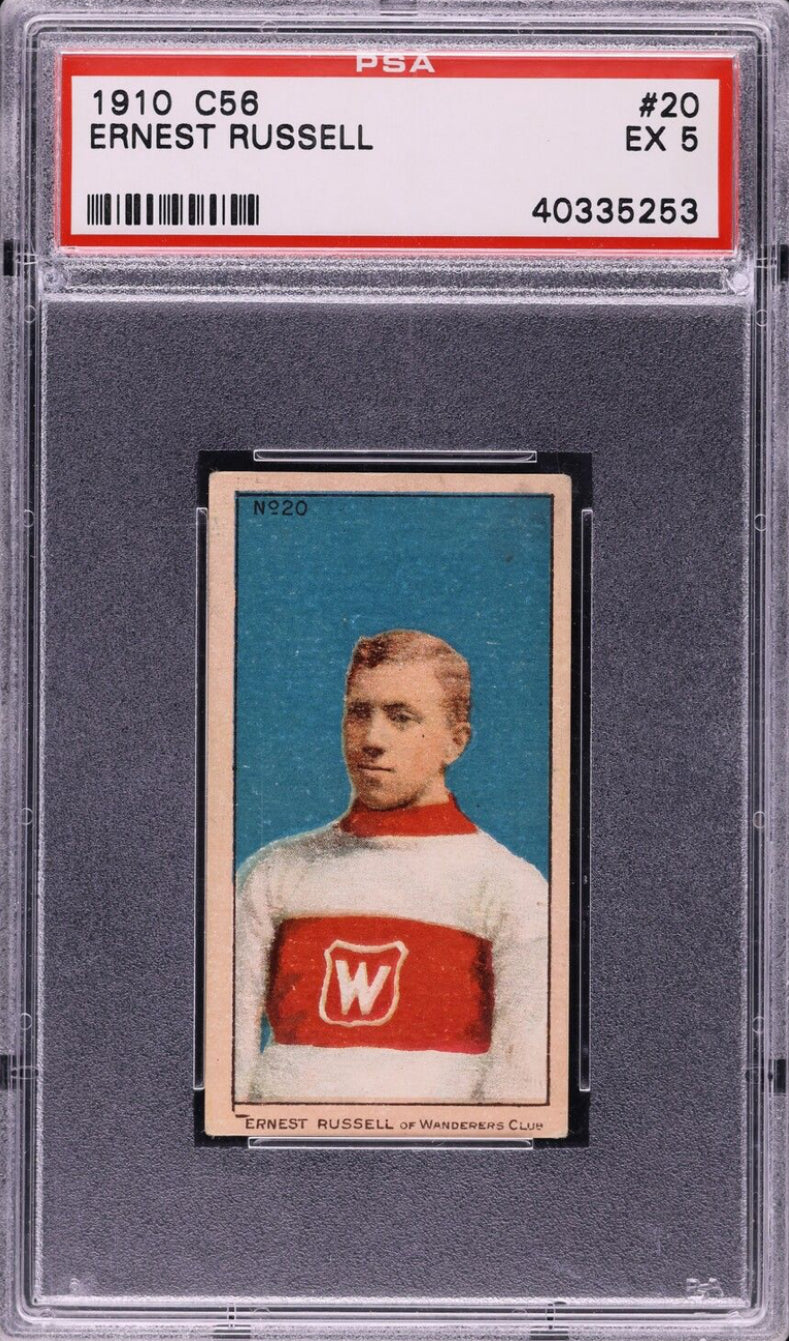 1910 C54 #20 Ernest Russell PSA EX 5