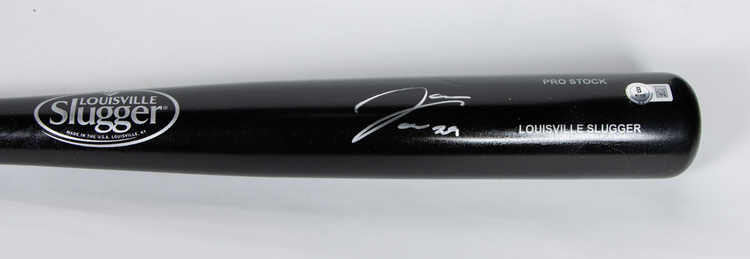 James Wood Signed Louisville Slugger Bat (Washington Nationals) - Beckett Authenticated