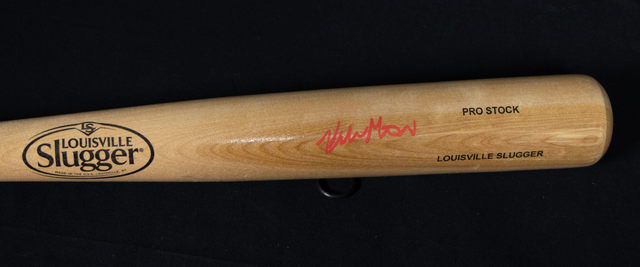 Kyle Manzardo Signed Louisville Slugger Bat (Cleveland Guardians) - JSA Authenticated