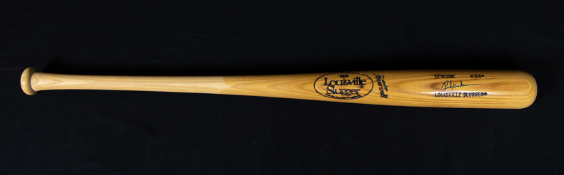 Rickey Henderson Signed Louisville Slugger Bat - JSA Authenticated