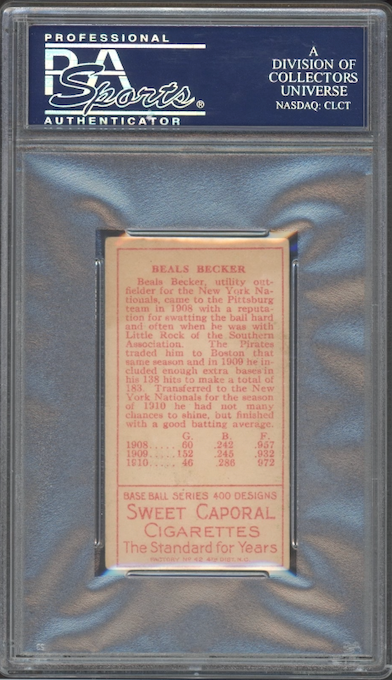 T205 Gold Boarder B. Becker PSA VG-EX 4