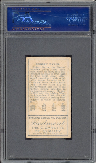 T205 Gold Boarder Robert Byrne PSA VG 3