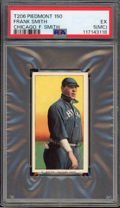 1909-11 T206 Piedmont 150 Frank Smith Chicago, F. Smith PSA EX 5 (MC)