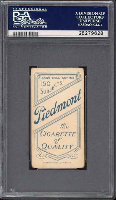1909-11 T206 Piedmont 150 Ed Karger PSA VG 3