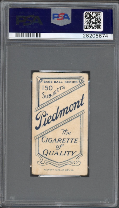 1909-11 T206 Piedmont 150 Ed Killian Pitching PSA VG 3