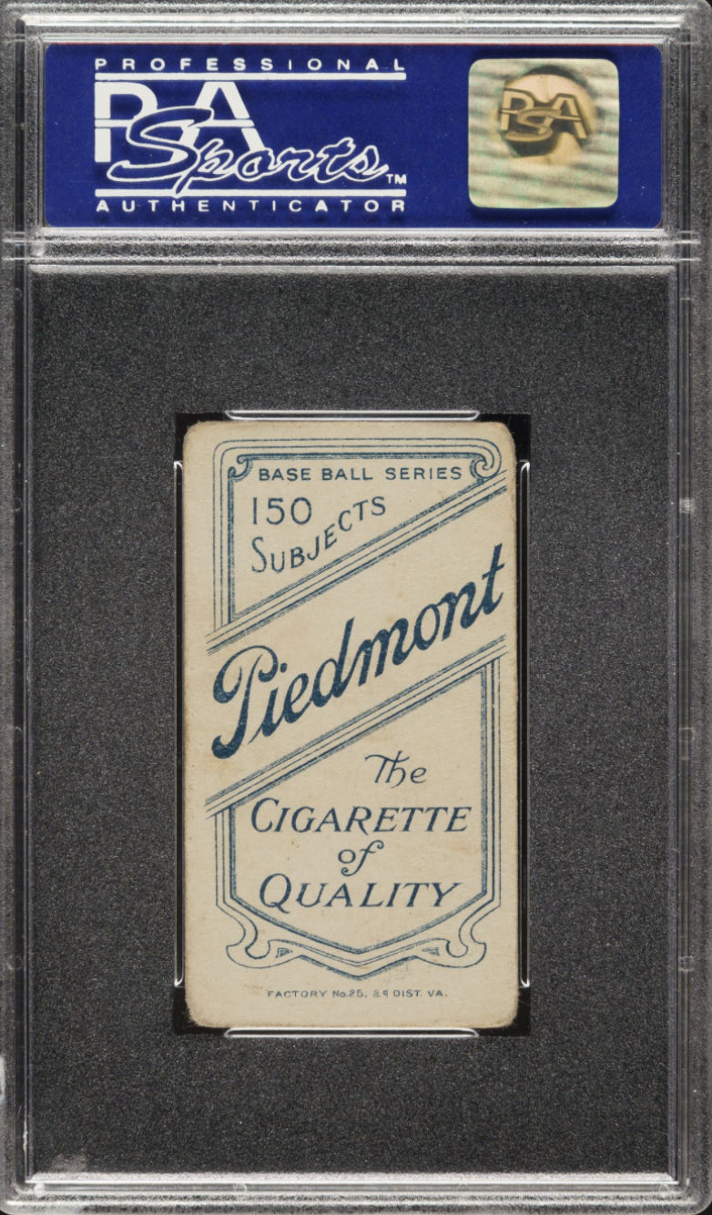 1909-11 T206 Piedmont 150 Ty Cobb Bat On Shoulder PSA VG 3