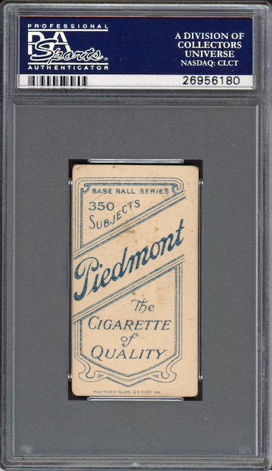 1909-11 T206 Piedmont 350 Art Fletcher PSA VG 3