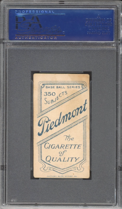 1909-11 T206 Piedmont 350 Bill Shipke PSA VG 3