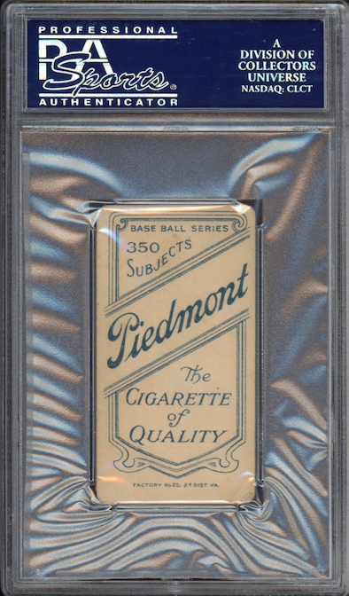 1909-11 T206 Piedmont 350 Otto Knabe PSA VG 3