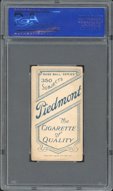 1909-11 T206 Piedmont Al Burch - Fielding PSA VG-EX 4