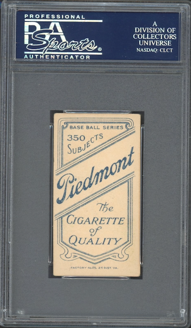 1909-11 T206 Piedmont Art Fromme PSA VG-EX 4
