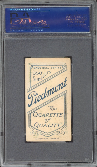 1909-11 T206 Piedmont Chief Myers - Meyers, Fielding PSA VG-EX 4