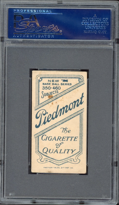 1909-11 T206 Piedmont John Hummel PSA VG-EX 4