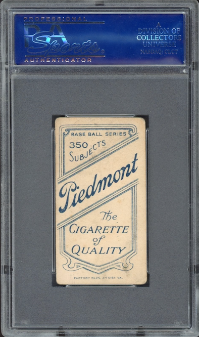1909-11 T206 Piedmont Johnny Bates PSA VG-EX 4