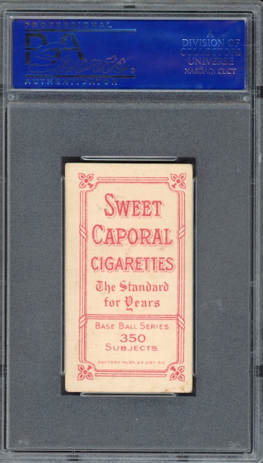 1909-11 T206 Sweet Caporal Heinie Berger PSA VG-EX 4