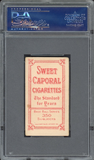 1909-11 T206 Sweet Caporal Solly Hofman PSA VG-EX 4