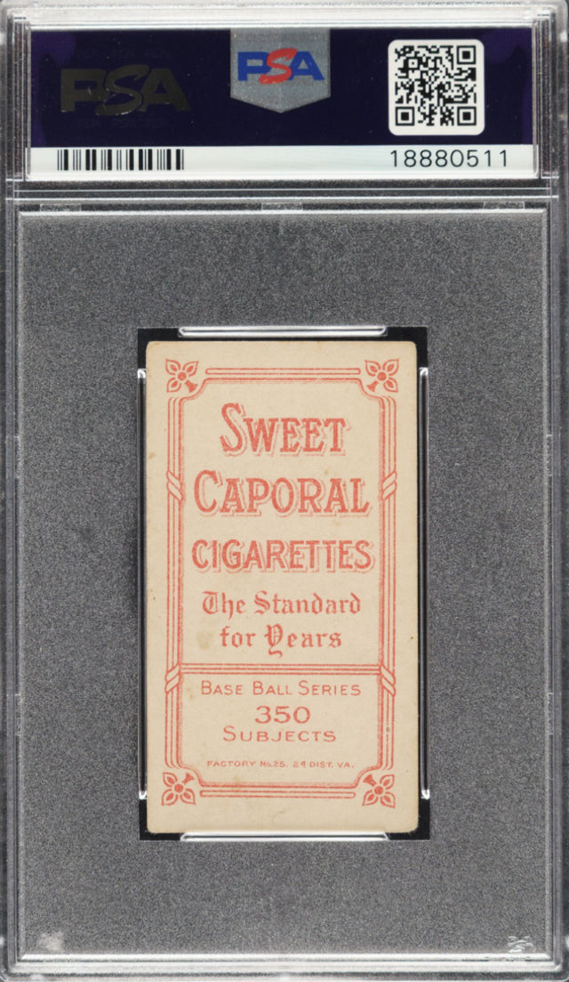 1909-11 T206 Sweet Caporal Ty Cobb Portrait - Red PSA 4