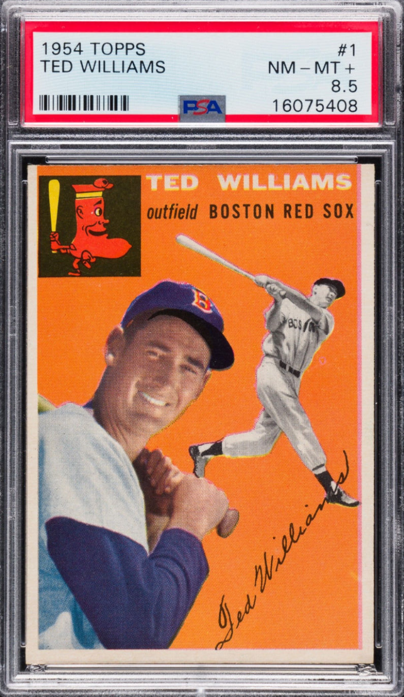 1954 Topps #1 Ted Williams PSA NM-MT+ 8.5