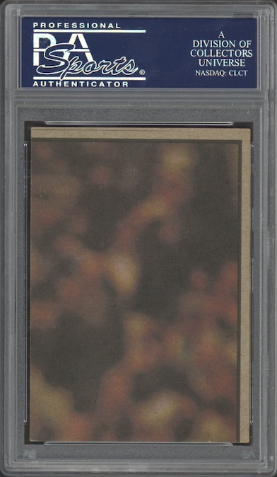 1973 Topps Cleveland Browns Team Checklists PSA 5