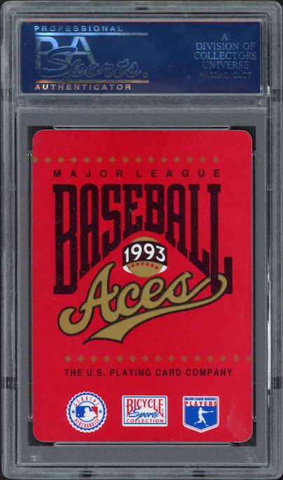 1993 US Playing Cards Aces - 2 of Diamonds Roberto Alomar PSA 10