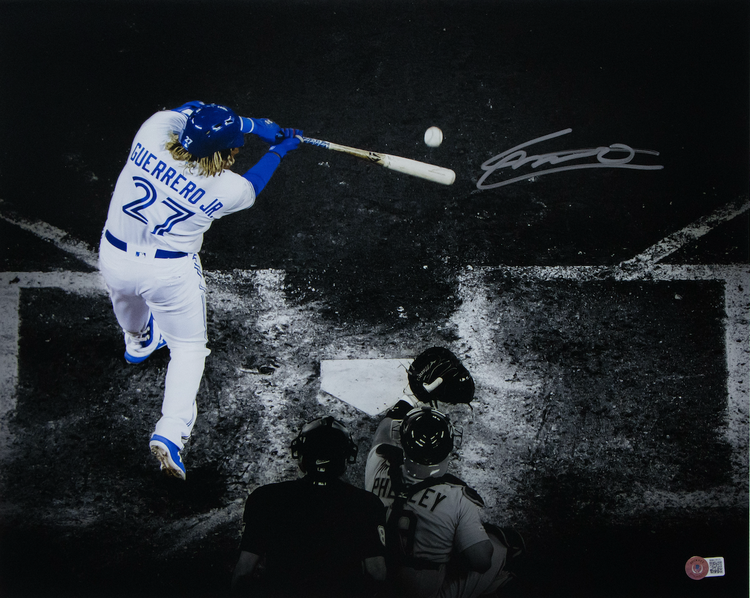 Vladimir Guerrero Jr. Signed Jersey (JSA Authenticated) and Signed Photo (Beckett Authenticated)