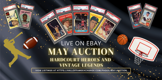 May Auction - Hardcourt Heroes and Vintage Legends