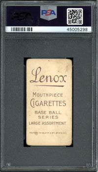 1909-11 T206 Lenox Brown Joe Tinker Bat off Shoulder PSA PR+ 1.5
