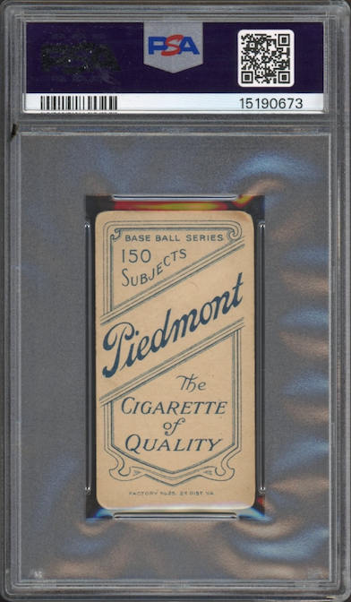 1909-11 T206 Piedmont 150 Christy Mathewson Portrait PSA GOOD+ 2.5