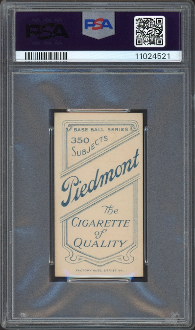 1909-11 T206 Piedmont 350 Dode Paskert PSA NM 7