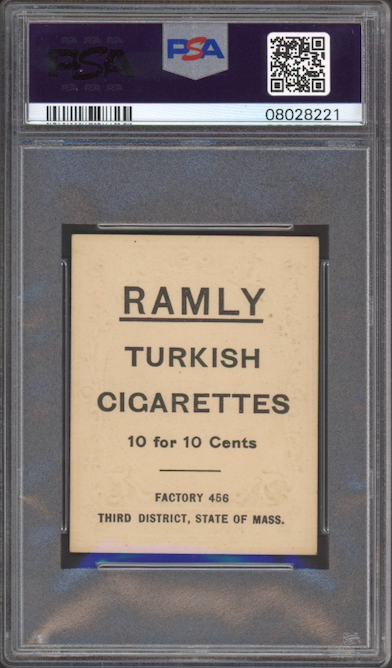 1909 T204 Ramly Jake Pfeister PSA NM 7