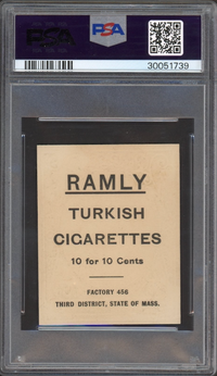 1909 T204 Ramly Kid Elberfield (Elberfeld) PSA VG-EX 4