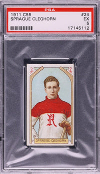 1911 C55 #24 Sprague Cleghorn PSA EX 5