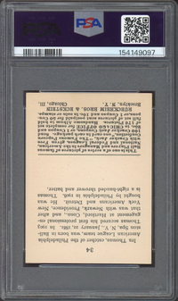 1915 Cracker Jack #34 Ira Thomas PSA NM-MT 8