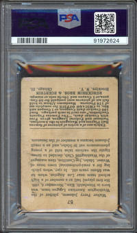 1915 Cracker Jack #57 Walter Johnson PSA FR 1.5