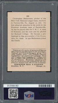 1915 Cracker Jack  #88 Christy Mathewson PSA 7