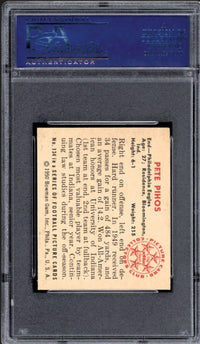 1950 Bowman #134 Pete Pihos PSA MINT 9