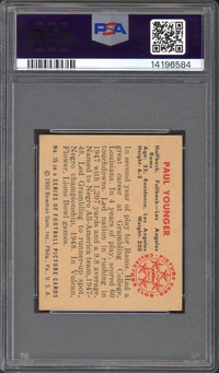 1950 Bowman #15 Tank Younger ROOKIE PSA MINT 9