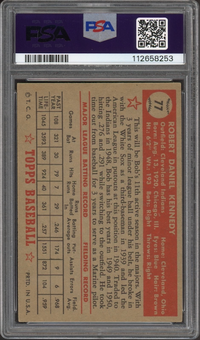 1952 Topps #77 Bob Kennedy PSA VG-EX 4