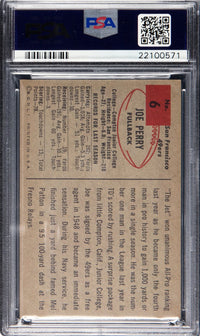 1954 Bowman #6 Joe Perry PSA GEM MINT 10